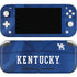 University of Kentucky Blue Jersey Nintendo Switch Lite Skin